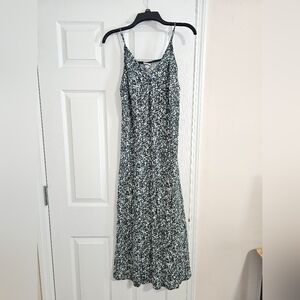 Floral Print Spaghetti Strap Dress